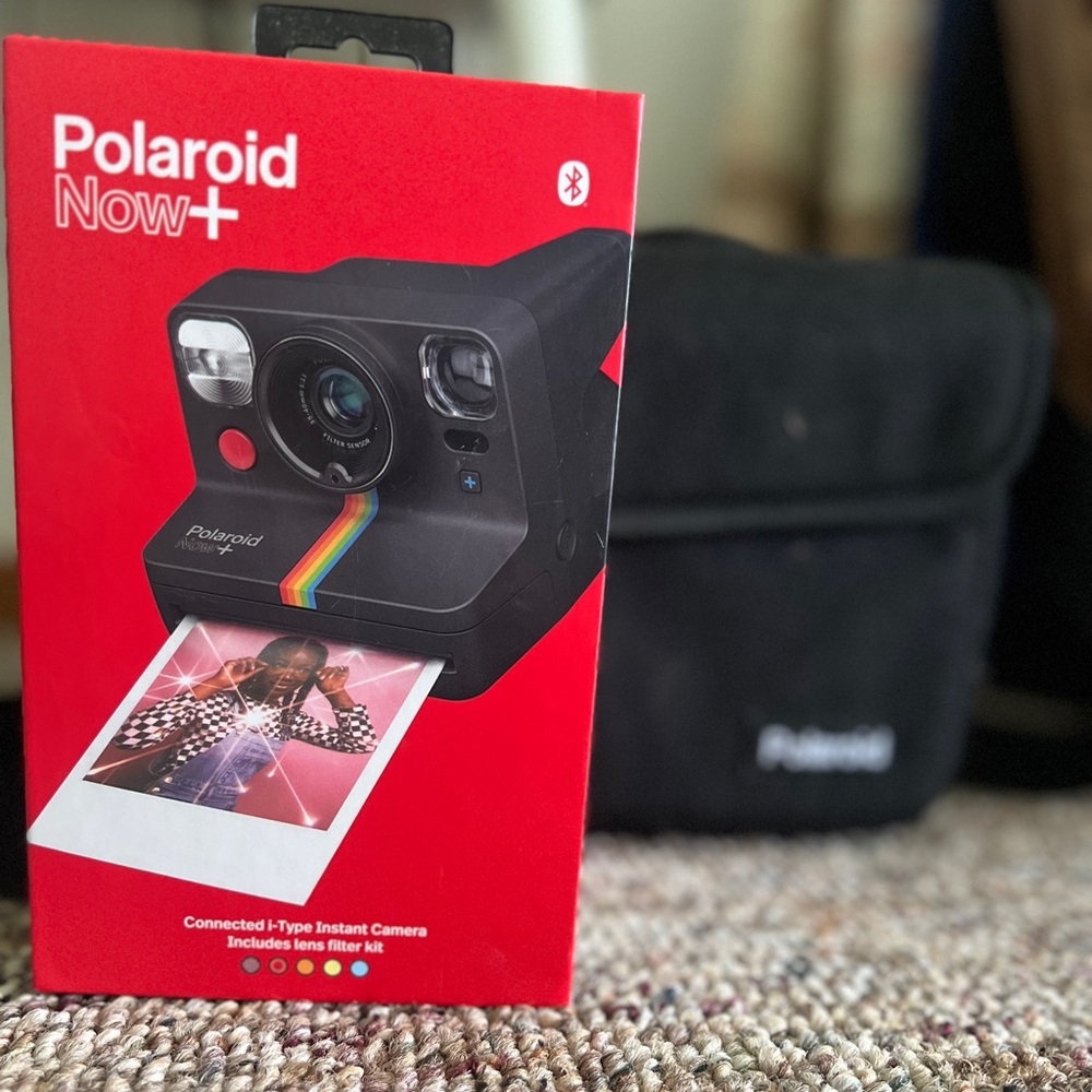 Polaroid - now + with new camera bag
